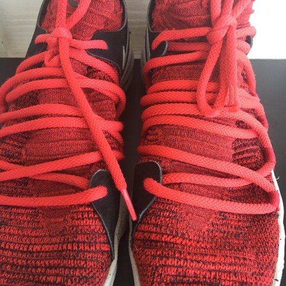 Nike Men's Zoom Kevin Durant KD 10 Red Velvet Basketball Shoes Sneakers size 8.5 - Picture 6 of 15
